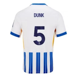 Maglia Calcio Brighton Hove Albion Dunk #5 2024-25 Prima Uomo