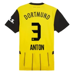 Maglia Calcio BVB Borussia Dortmund Anton #3 2024-25 Prima Uomo