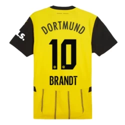 Maglia Calcio BVB Borussia Dortmund Brandt #10 2024-25 Prima Uomo