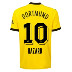 Maglia Calcio BVB Borussia Dortmund Eden Hazard #10 2023-24 Prima Uomo