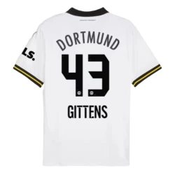 Maglia Calcio BVB Borussia Dortmund Gittens #43 2024-25 Prima Uomo