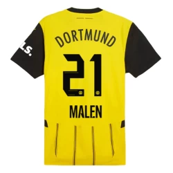 Maglia Calcio BVB Borussia Dortmund Malen #21 2024-25 Prima Uomo