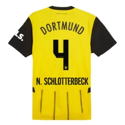 Maglia Calcio BVB Borussia Dortmund N. Schlotterbeck #4 2024-25 Prima Uomo