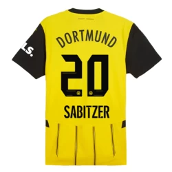 Maglia Calcio BVB Borussia Dortmund Sabitzer #20 2024-25 Prima Uomo