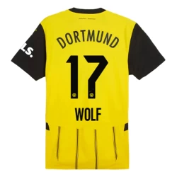 Maglia Calcio BVB Borussia Dortmund Wolf #17 2024-25 Prima Uomo