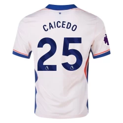 Maglia Calcio Chelsea FC 2024-25 Moisés Caicedo #25 Trasferta Uomo