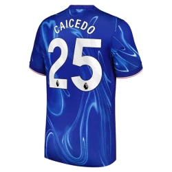 Maglia Calcio Chelsea FC Moisés Caicedo #25 2024-25 Prima Uomo