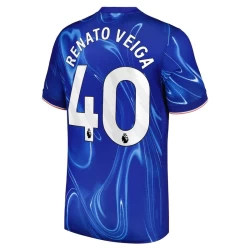 Maglia Calcio Chelsea FC Renato Veiga #40 2024-25 Prima Uomo