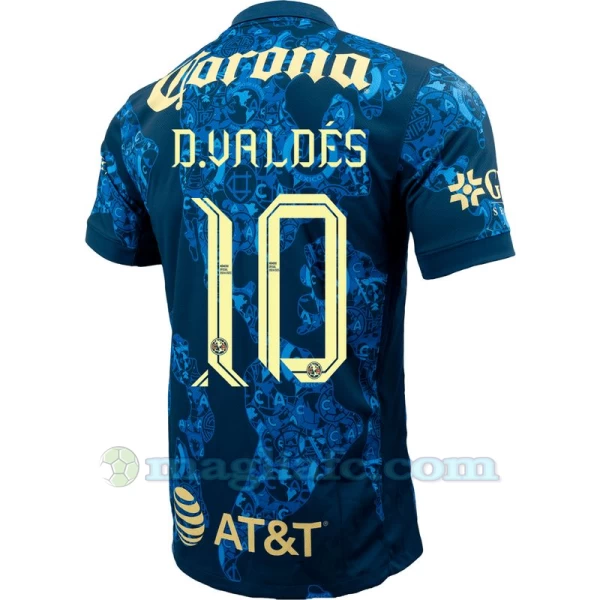 Maglia Calcio Club América 2024-25 D. Valdes #10 Trasferta Uomo