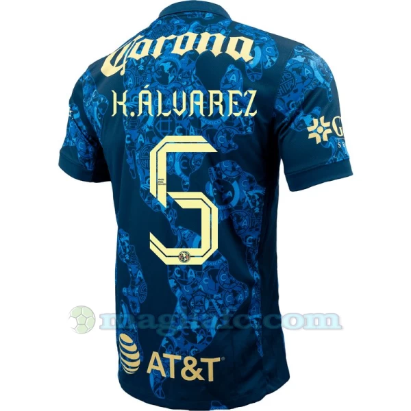 Maglia Calcio Club América 2024-25 K. Alvarez #5 Trasferta Uomo