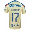 Maglia Calcio Club América A. Zendejas #17 2023-24 Prima Uomo