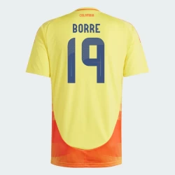 Maglia Calcio Colombia Borre #19 Copa America 2024 Prima Uomo