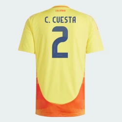 Maglia Calcio Colombia C. Cuesta #2 Copa America 2024 Prima Uomo