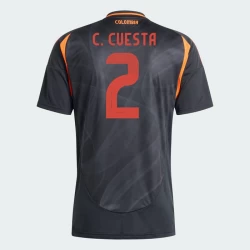 Maglia Calcio Colombia C. Cuesta #2 Copa America 2024 Trasferta Uomo