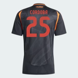 Maglia Calcio Colombia Cordoba #25 Copa America 2024 Trasferta Uomo