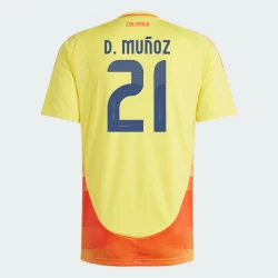 Maglia Calcio Colombia D. Munoz #21 Copa America 2024 Prima Uomo