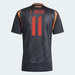 Maglia Calcio Colombia J. Arias #11 Copa America 2024 Trasferta Uomo