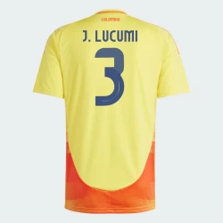 Maglia Calcio Colombia J. Lucumi #3 Copa America 2024 Prima Uomo