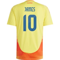 Maglia Calcio Colombia James Rodríguez #10 Copa America 2024 Prima Uomo