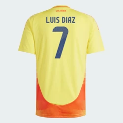 Maglia Calcio Colombia Luis Diaz #7 Copa America 2024 Prima Uomo
