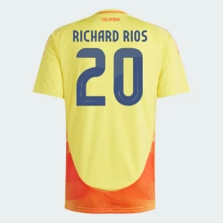 Maglia Calcio Colombia Richard Rios #20 Copa America 2024 Prima Uomo