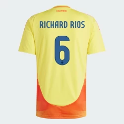 Maglia Calcio Colombia Richard Rios #6 Copa America 2024 Prima Uomo