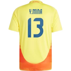 Maglia Calcio Colombia Y. Mina #13 Copa America 2024 Prima Uomo