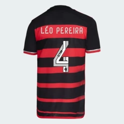 Maglia Calcio CR Flamengo Leo Pereira #4 2024-25 Prima Uomo
