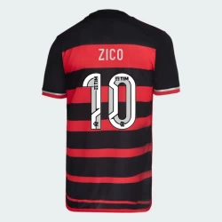 Maglia Calcio CR Flamengo Zico #10 2024-25 Prima Uomo