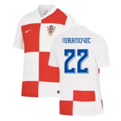 Maglia Calcio Croazia Juranovic #22 Europei 2024 Prima Uomo