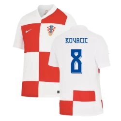 Maglia Calcio Croazia Kovacic #8 Europei 2024 Prima Uomo