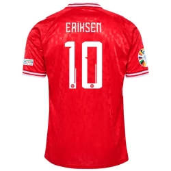 Maglia Calcio Danimarca Christian Eriksen #10 2024 Prima Uomo