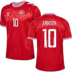 Maglia Calcio Danimarca Christian Eriksen #10 Europei 2024 Prima Uomo