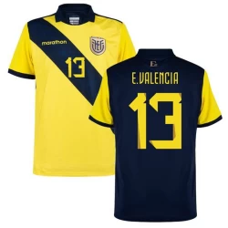 Maglia Calcio Ecuador E. Valencia #13 Copa America 2024 Prima Uomo