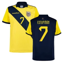 Maglia Calcio Ecuador Estupinan #7 Copa America 2024 Prima Uomo