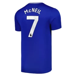 Maglia Calcio Everton FC McNeil #7 2024-25 Prima Uomo