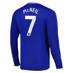 Maglia Calcio Everton FC McNeil #7 2024-25 Prima Uomo Manica Lunga