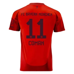 Maglia Calcio FC Bayern München Coman #11 2024-25 Prima Uomo