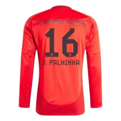 Maglia Calcio FC Bayern München J. Palhinha #16 2024-25 Prima Uomo Manica Lunga