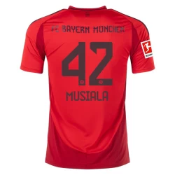 Maglia Calcio FC Bayern München Jamal Musiala #42 2024-25 Prima Uomo