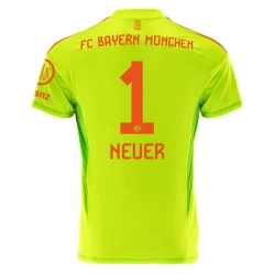 Maglia Calcio FC Bayern München Manuel Neuer #1 2024-25 Portiere Prima Uomo