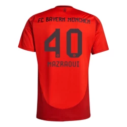 Maglia Calcio FC Bayern München Mazraoui #40 2024-25 Prima Uomo