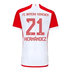 Maglia Calcio FC Bayern München Theo Hernández #21 2023-24 Prima Uomo