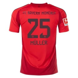 Maglia Calcio FC Bayern München Thomas Müller #25 2024-25 Prima Uomo