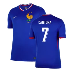 Maglia Calcio Francia Cantona #7 Europei 2024 Prima Uomo