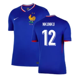 Maglia Calcio Francia Christopher Nkunku #12 Europei 2024 Prima Uomo