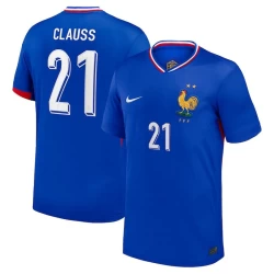 Maglia Calcio Francia Clauss #21 Europei 2024 Prima Uomo