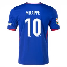 Maglia Calcio Francia Kylian Mbappé #10 Europei 2024 Prima Uomo