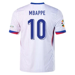 Maglia Calcio Francia Kylian Mbappé #10 Europei 2024 Trasferta Uomo