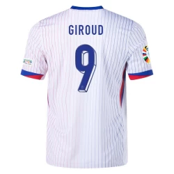 Maglia Calcio Francia Olivier Giroud #9 Europei 2024 Trasferta Uomo